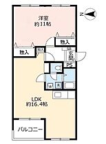 UR芦屋浜  ｜ 兵庫県芦屋市高浜町（賃貸マンション1LDK・14階・65.19㎡） その2