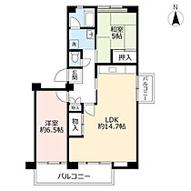 URポートアイランド  ｜ 兵庫県神戸市中央区港島中町3丁目（賃貸マンション2LDK・5階・69.17㎡） その2