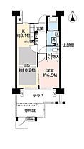 UR浜甲子園なぎさ街  ｜ 兵庫県西宮市枝川町（賃貸マンション1LDK・1階・49.95㎡） その2