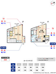フェアコートメグロ 1階1LDKの間取り