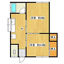 本田アパート 205 ｜ 長崎県長崎市八景町9-10（賃貸アパート2K・2階・33.60㎡） その2