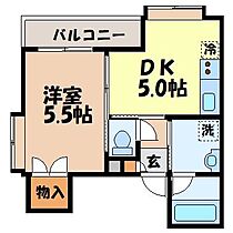 Y’Sフェロー 205 ｜ 長崎県長崎市片淵２丁目12-10（賃貸マンション1DK・2階・25.91㎡） その2