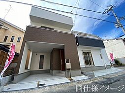 大阪市東淀川区柴島2丁目　新築一戸建て　1号棟