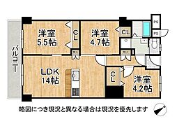 間取図画像 3LDK