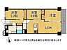 間取り：各居室に収納を備え、バルコニーに面した明るいLDKが特徴的な3LDKです。