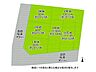 その他：【区画図】3号地道路：西向き・幅員8m土地面積：68平米
