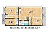 間取り：リフォーム済の3LDKの間取りです