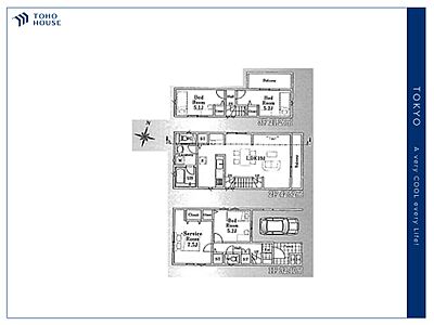 区画図：【参考プラン例】建物面積：96.18?　1920万円