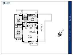 間取図画像 3LDK
