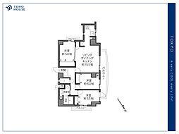 東武東上線 志木駅 徒歩4分 3LDKの間取り