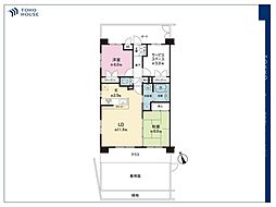 間取図画像 2SLDK