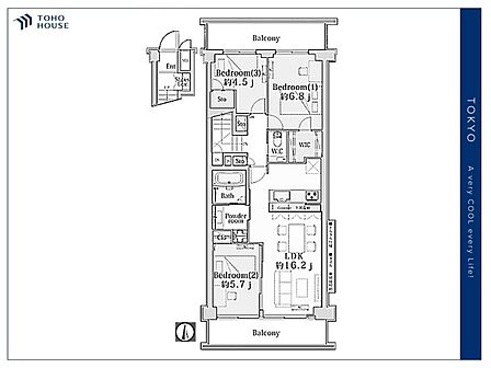 【Floorplan】間取り