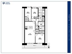 パークサイド光が丘3-3-8 3SLDKの間取図画像
