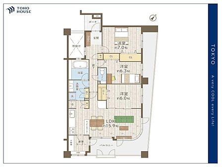 【floor plan】間取り