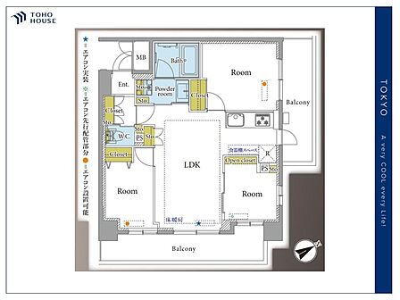 【floor plan】間取り