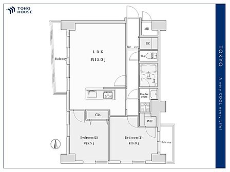 【floor plan】間取り