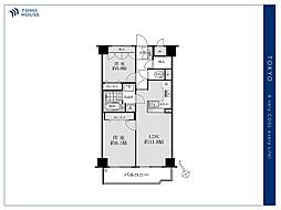 成増シティータワー 2LDKの間取図画像