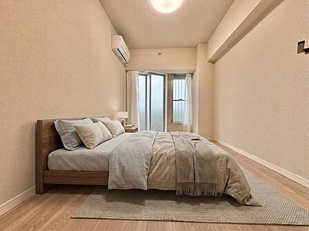 【配置してある家具や小物はCGによるイメージです。】【Bedroom】居室