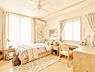 寝室：「配置してある家具や小物はCGによるイメージです。」【Bedroom】居室