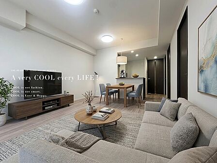 【配置してある家具や小物はCGによるイメージです。】【Livingroom】リビング