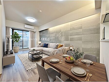 【配置してある家具や小物はCGによるイメージです。】【Livingroom】リビングルーム