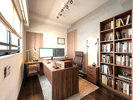 【配置してある家具や小物はCGによるイメージです。】【Bedroom】居室