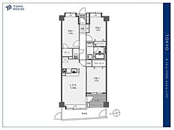 レクセルマンション成増第3 3LDKの間取図画像