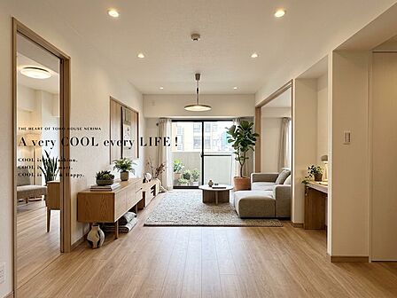 「AIによる完成予想写真」【Livingroom】リビング
