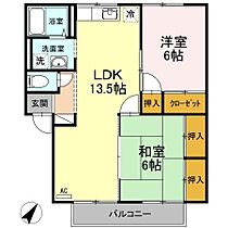 広島県尾道市高須町（賃貸アパート2LDK・1階・58.36㎡） その2