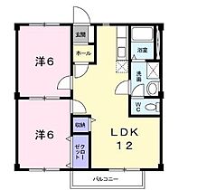 広島県福山市高西町南（賃貸アパート2LDK・2階・52.99㎡） その2