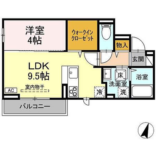 広島県尾道市高須町(賃貸アパート1LDK・2階・36.49㎡)の写真 その3