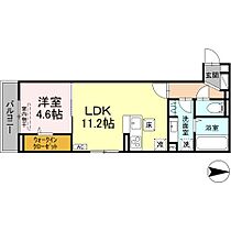 広島県福山市神辺町大字川北（賃貸アパート1LDK・1階・41.47㎡） その2