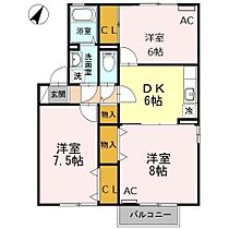 広島県福山市駅家町大字万能倉（賃貸アパート3DK・2階・61.82㎡） その2