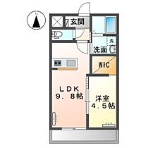 ウィステール  ｜ 岡山県井原市西江原町（賃貸アパート1LDK・1階・36.00㎡） その2