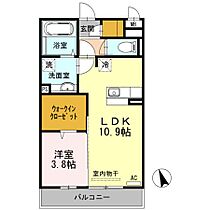 広島県福山市木之庄町１丁目（賃貸アパート1LDK・1階・41.29㎡） その2