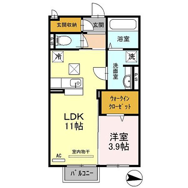 広島県尾道市高須町(賃貸アパート1LDK・1階・41.29㎡)の写真 その3