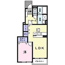 広島県府中市中須町（賃貸アパート1LDK・1階・45.72㎡） その2