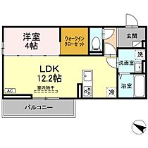 広島県尾道市門田町（賃貸アパート1LDK・1階・41.86㎡） その2