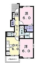 広島県福山市加茂町大字下加茂（賃貸アパート2DK・1階・45.02㎡） その2