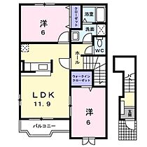 広島県尾道市美ノ郷町三成（賃貸アパート2LDK・2階・58.80㎡） その2