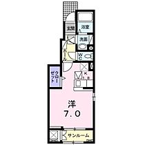 広島県福山市引野町北５丁目（賃貸アパート1K・1階・32.23㎡） その2