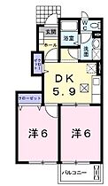 広島県福山市神村町（賃貸アパート2K・1階・42.77㎡） その1