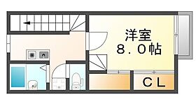 広島県福山市南今津町（賃貸アパート1K・2階・26.49㎡） その1