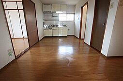 JR福塩線 近田駅 徒歩14分の賃貸アパート 2階3DKのリビング/ダイニング