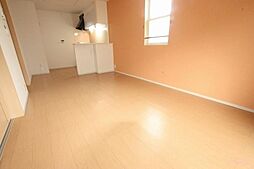 井原鉄道 いずえ駅 徒歩5分の賃貸アパート 2階2LDKのリビング/ダイニング