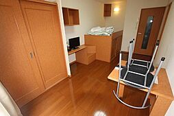 JR福塩線 道上駅 徒歩3分の賃貸アパート 1階1Kのリビング/ダイニング