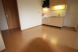 JR福塩線 鵜飼駅 徒歩10分の賃貸アパート 1階2DKのリビング/ダイニング