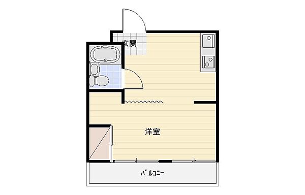 御前谷ハイツ 3C3｜静岡県浜松市中央区富塚町(賃貸マンション1K・3階・29.68㎡)の写真 その2