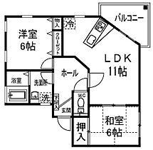 デュオパラッツオA 201 ｜ 神奈川県横浜市都筑区北山田4丁目2-9（賃貸アパート2LDK・2階・56.19㎡） その2