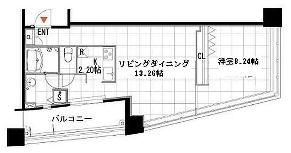 ザ・タワー大阪レジデンス ｜大阪府大阪市福島区福島1丁目(賃貸マンション1LDK・6階・58.59㎡)の写真 その2